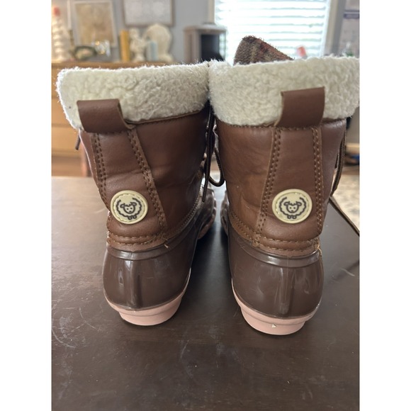 adrienne vittadini Bambini Duck Boots For Girls Size 3 - Picture 2 of 6